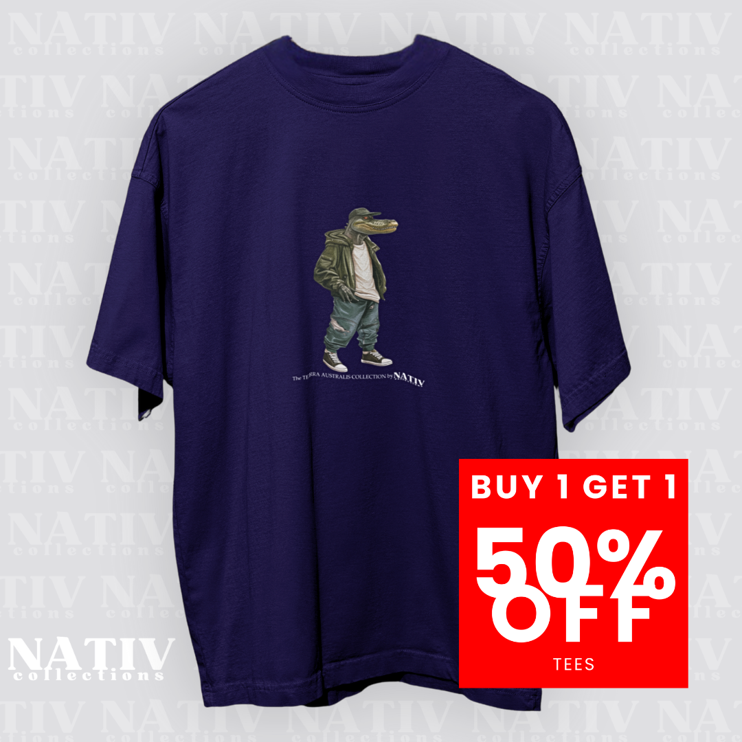 CROCODILE ICON TEE Dark