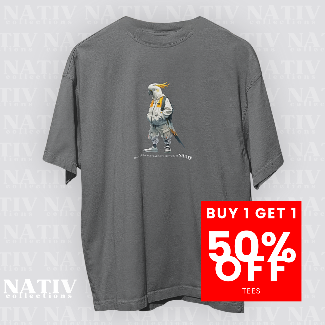 COCKATOO ICON TEE Dark
