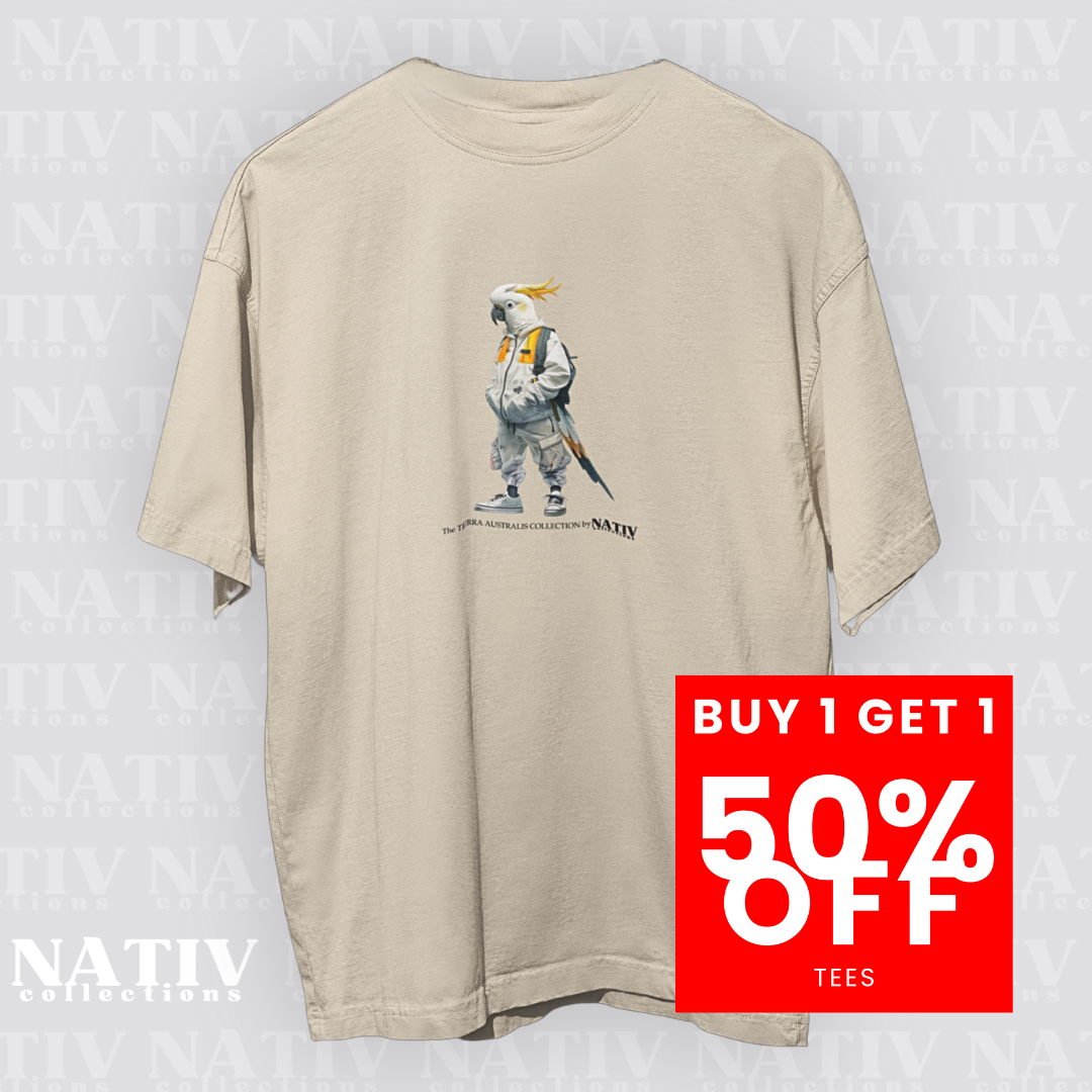 COCKATOO ICON TEE Light