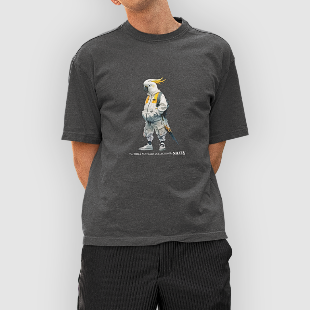 COCKATOO ICON TEE Dark