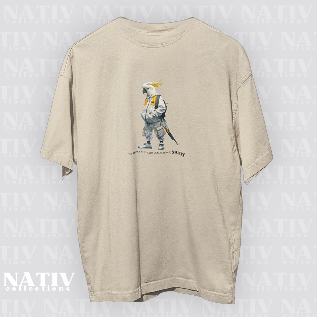 COCKATOO ICON TEE Light