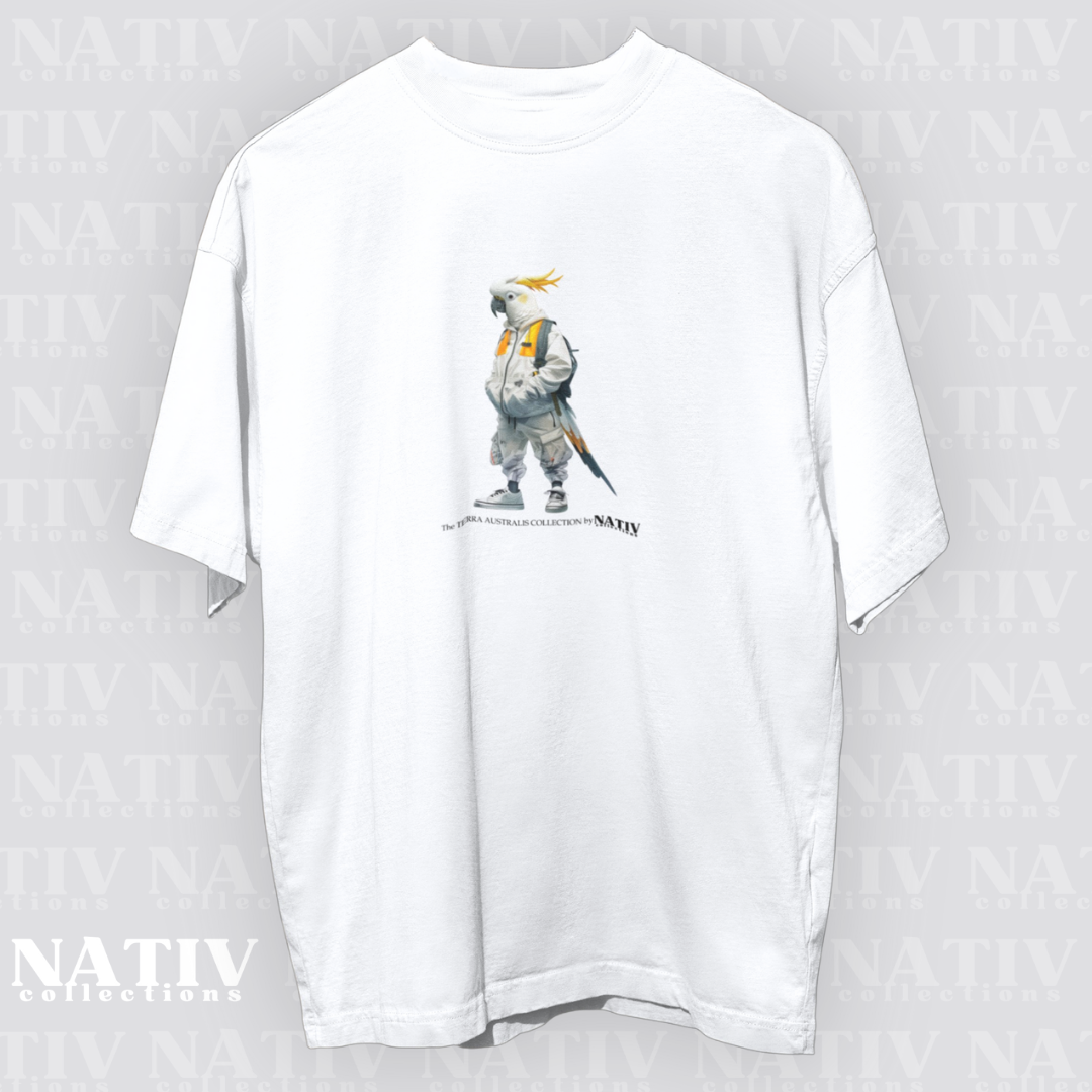 COCKATOO ICON TEE Light
