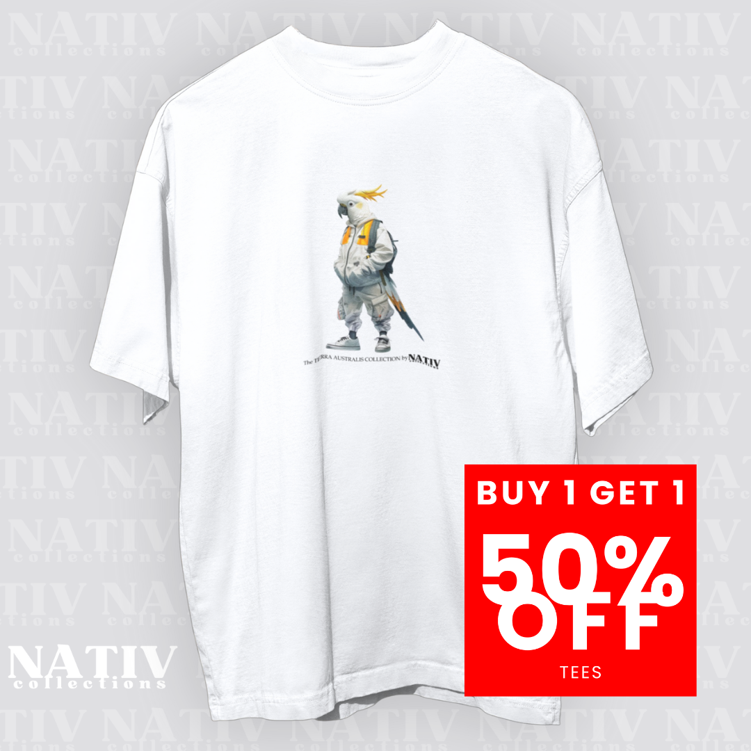 COCKATOO ICON TEE Light