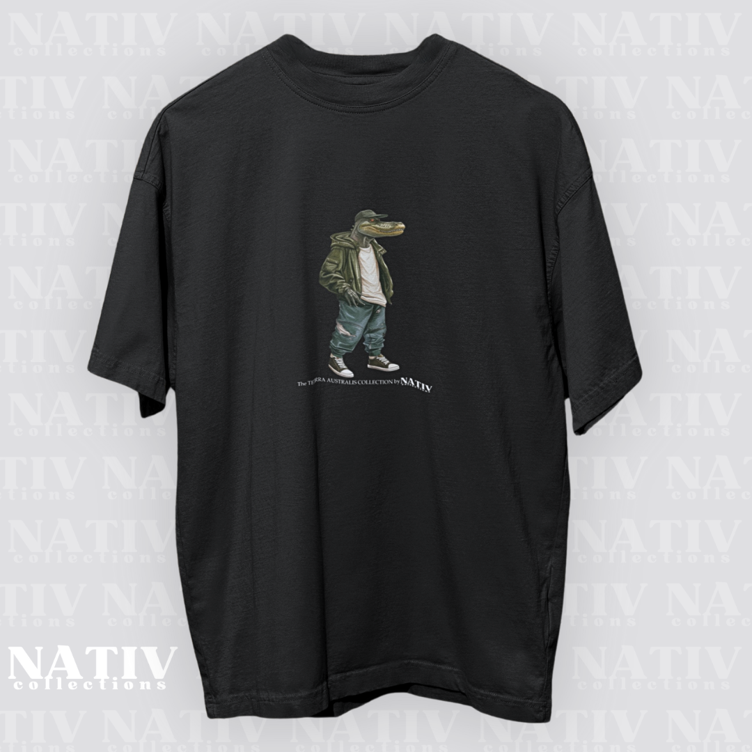 CROCODILE ICON TEE Dark
