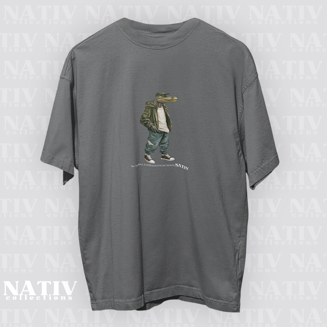 CROCODILE ICON TEE Dark
