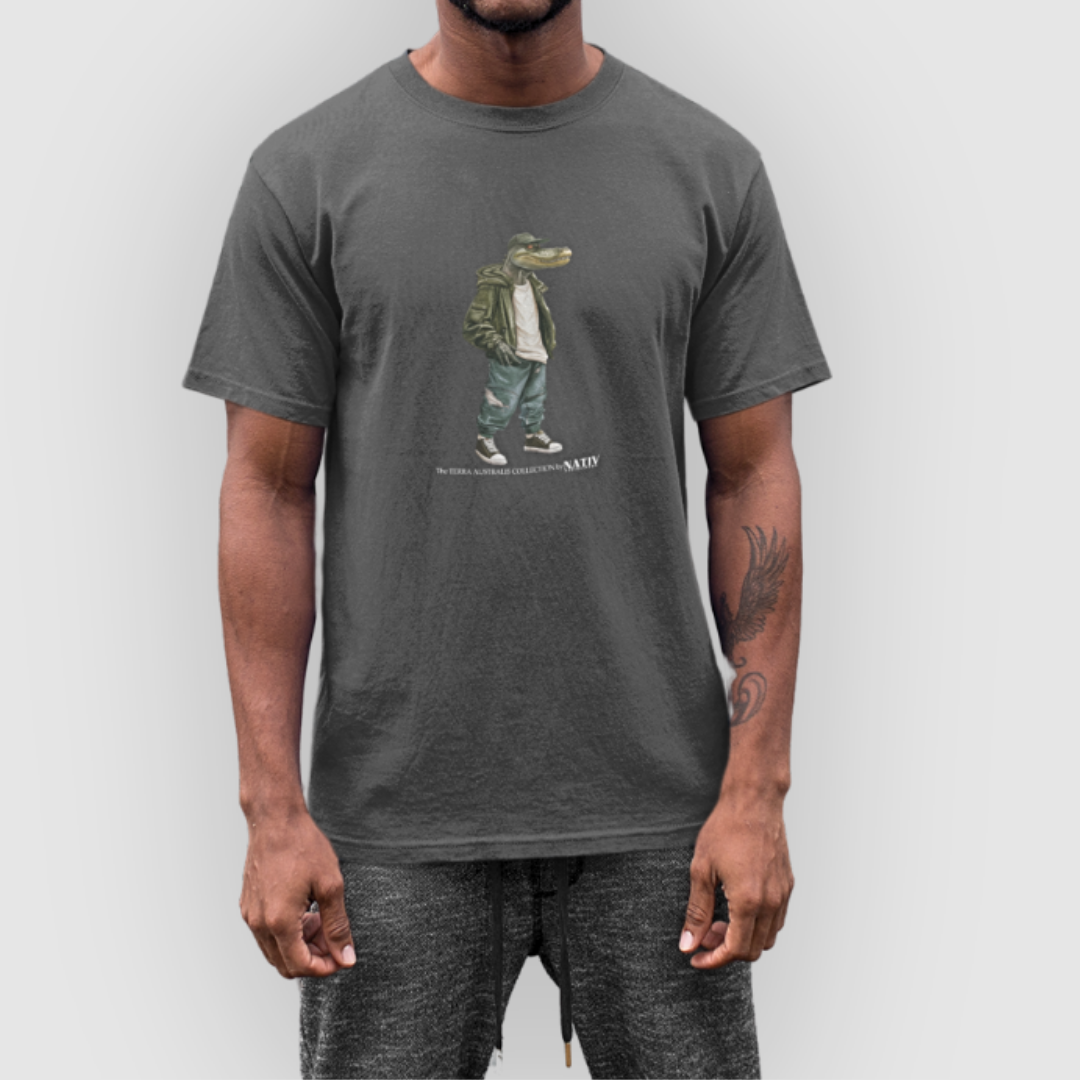 CROCODILE ICON TEE Dark