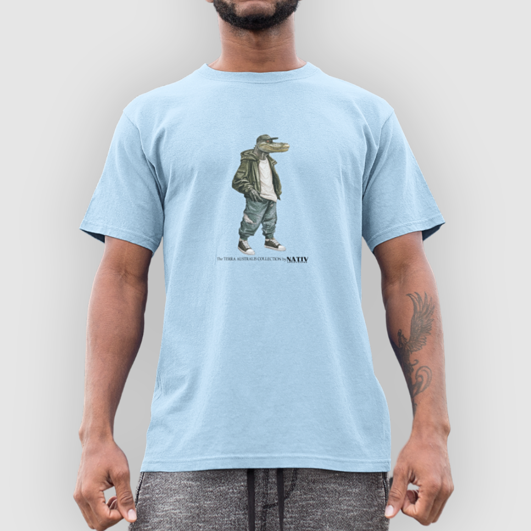 CROCODILE ICON TEE Light