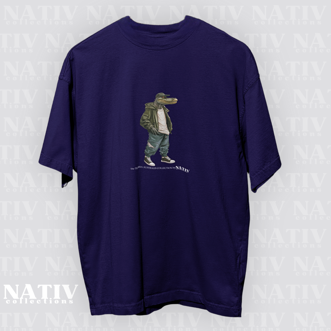 CROCODILE ICON TEE Dark