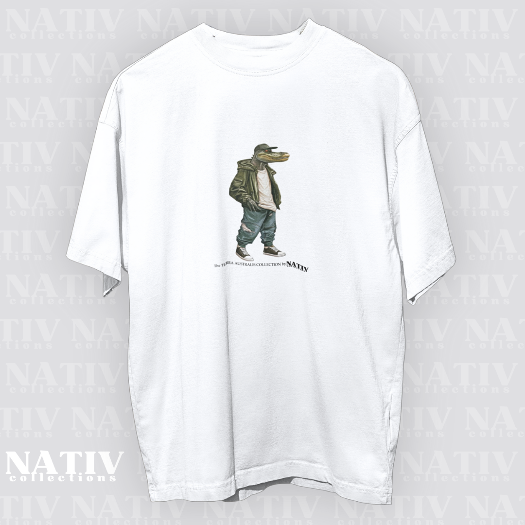 CROCODILE ICON TEE Light