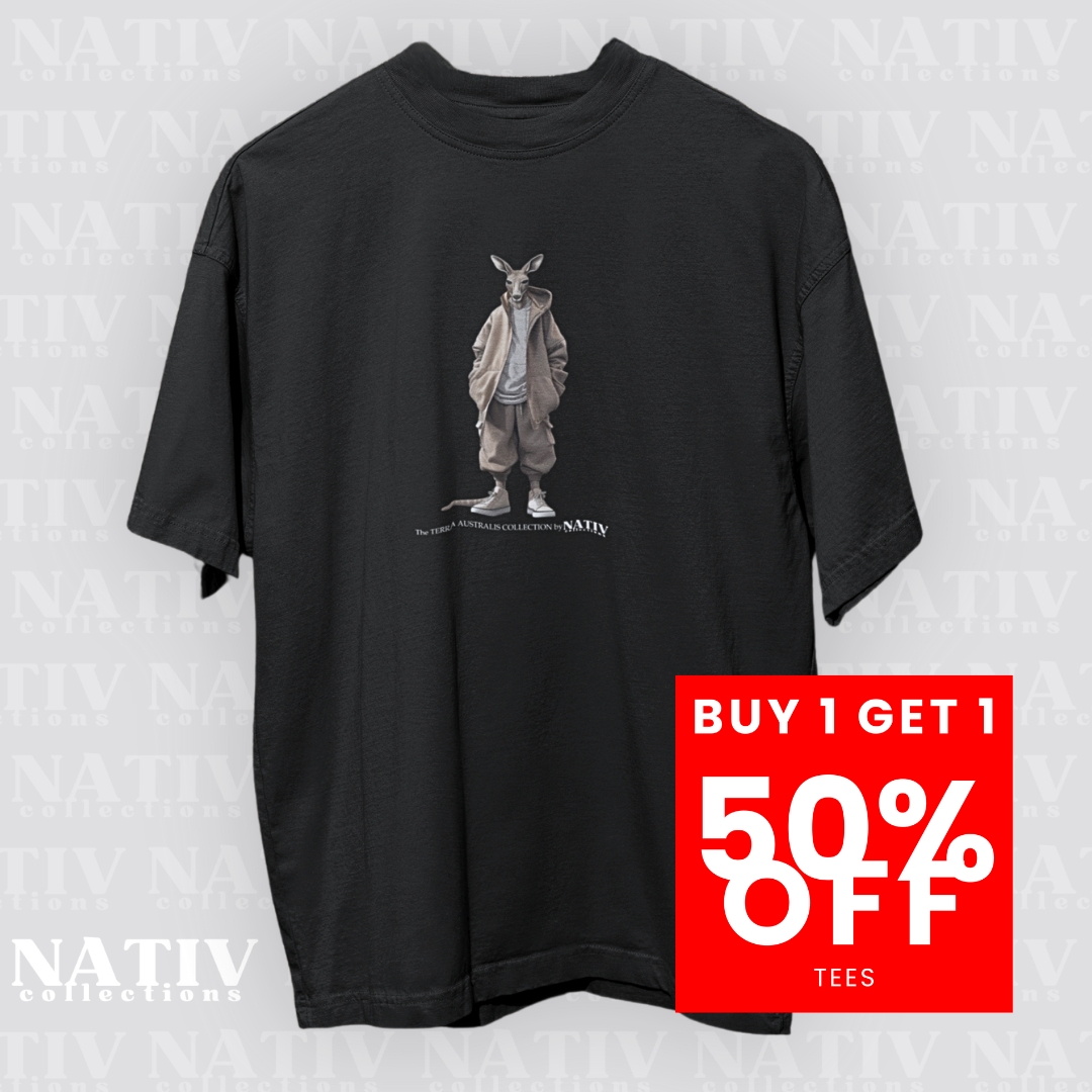 KANGAROO ICON TEE Dark