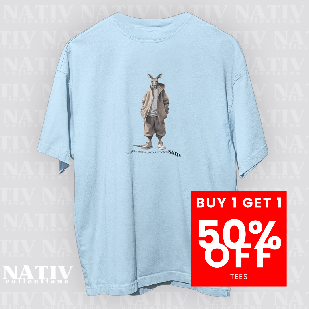 KANGAROO ICON TEE Light