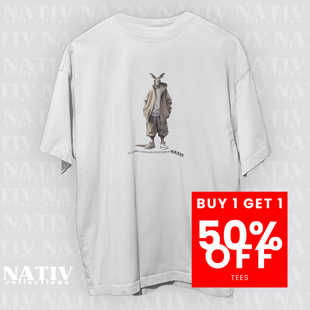 KANGAROO ICON TEE Light