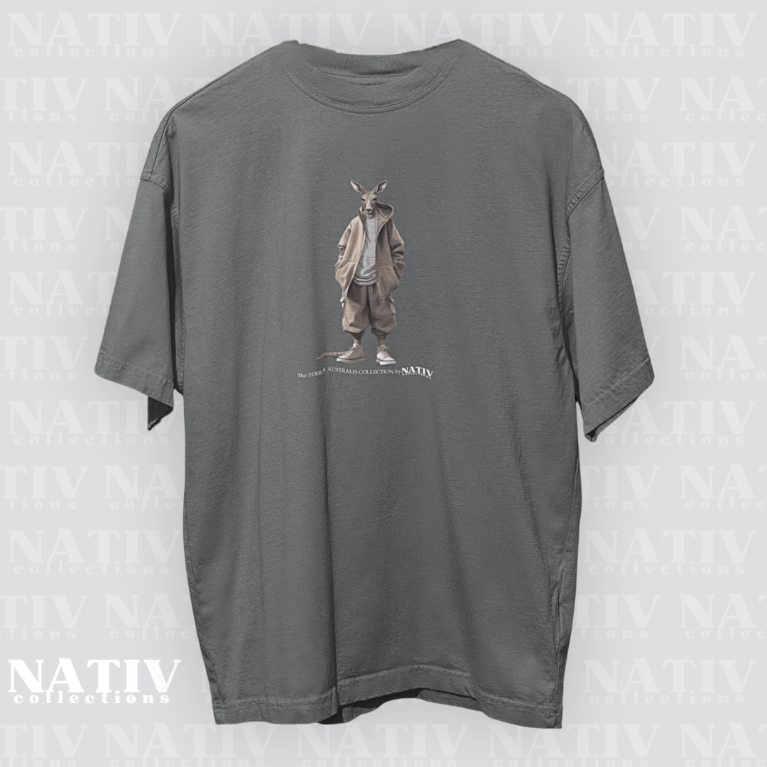 KANGAROO ICON TEE Dark