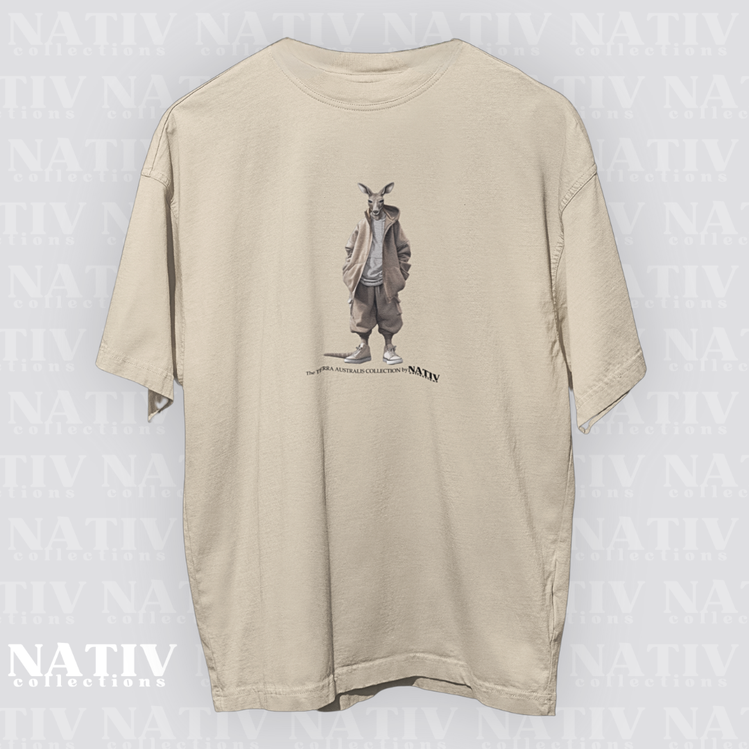 KANGAROO ICON TEE Light