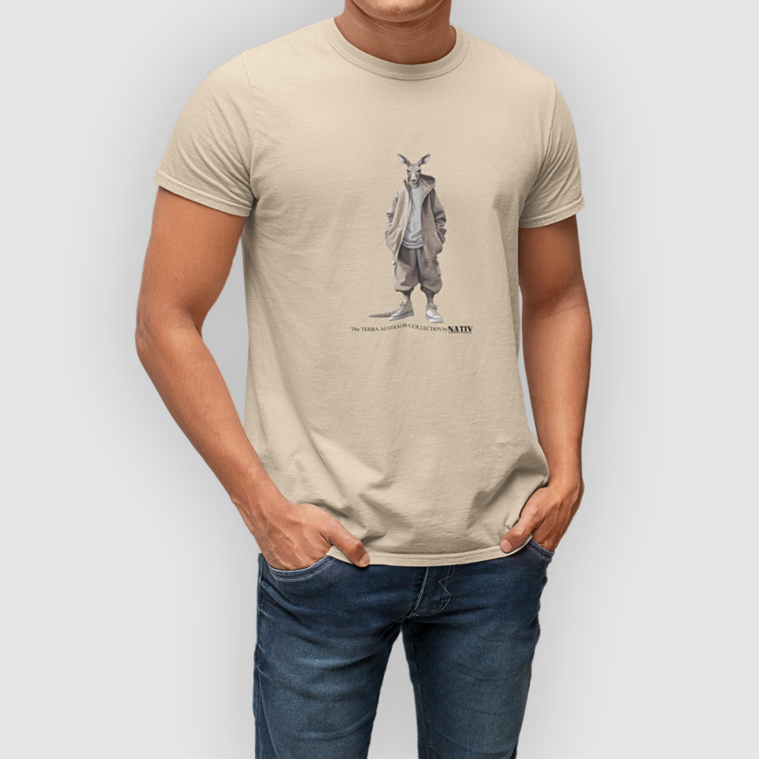 KANGAROO ICON TEE Light
