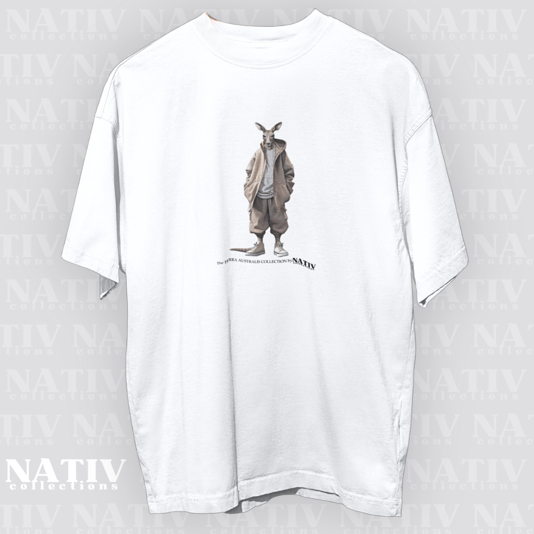 KANGAROO ICON TEE Light