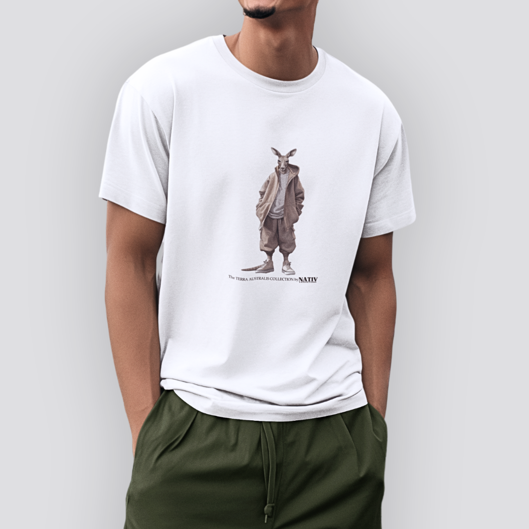 KANGAROO ICON TEE Light