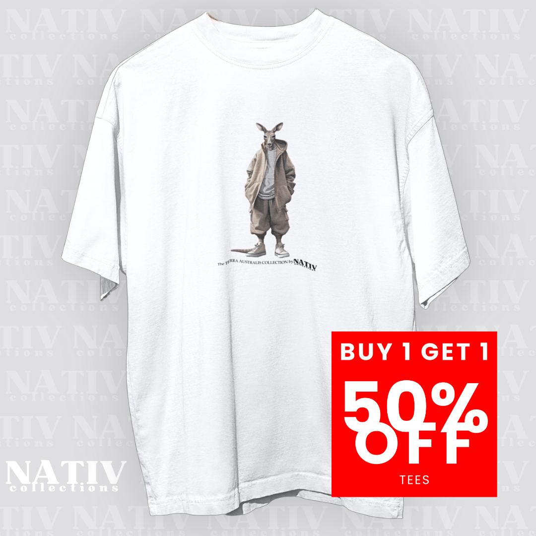KANGAROO ICON TEE Light