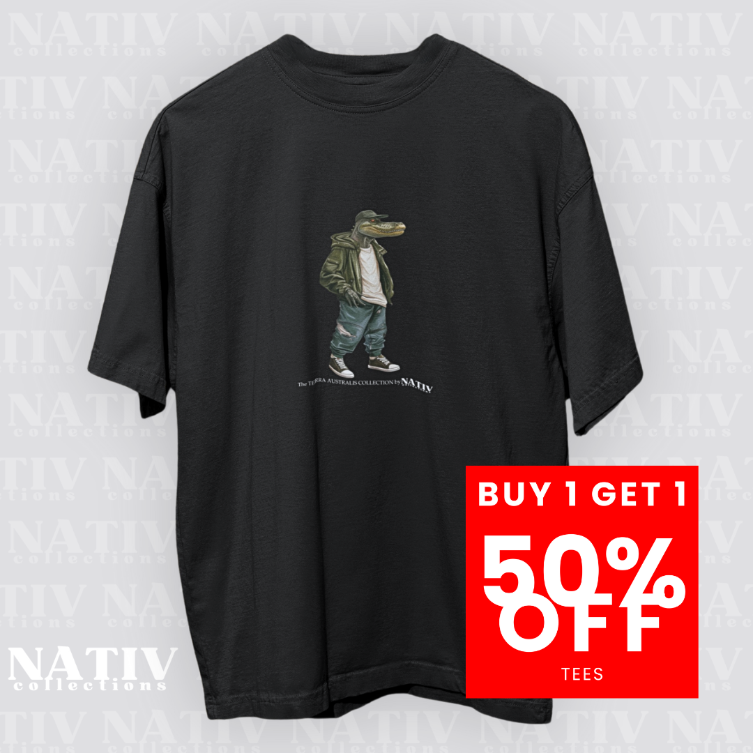 CROCODILE ICON TEE Dark