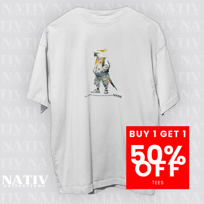 COCKATOO ICON TEE Light