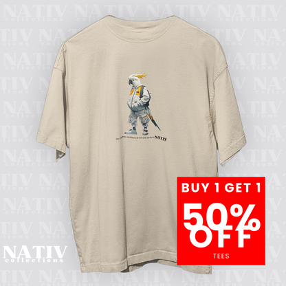 COCKATOO ICON TEE Light