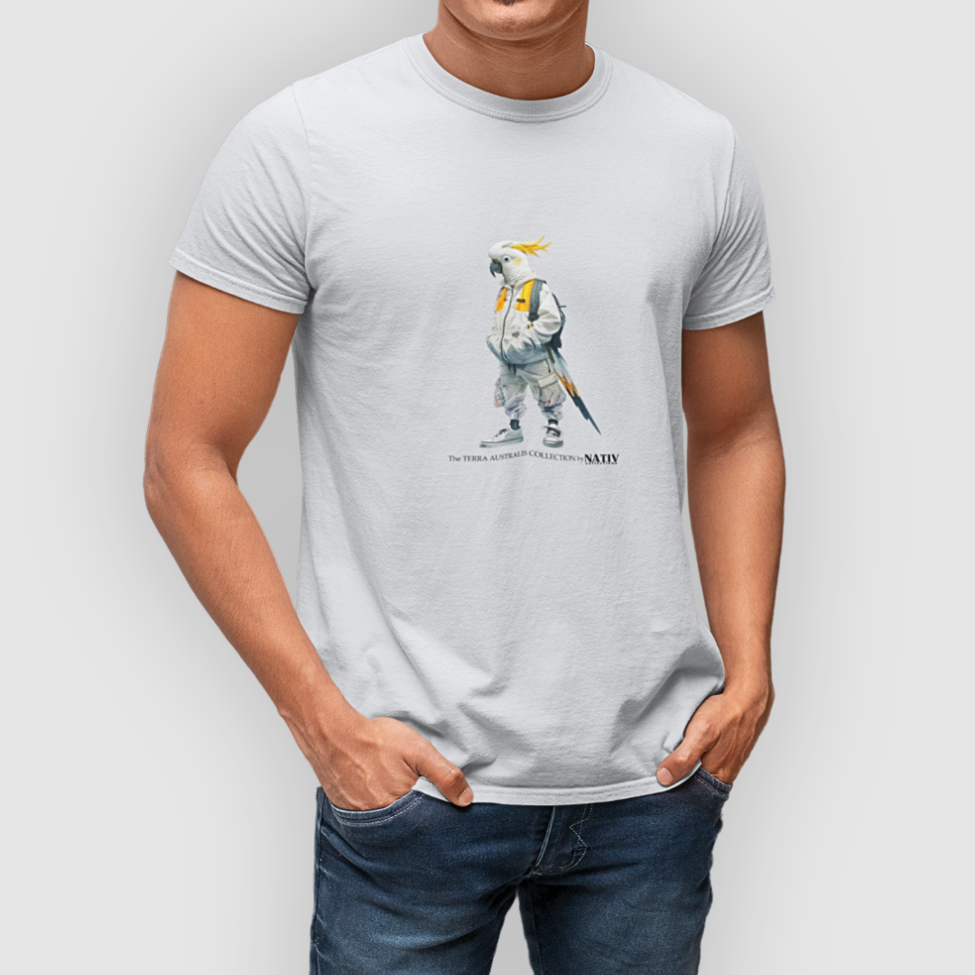 COCKATOO ICON TEE Light
