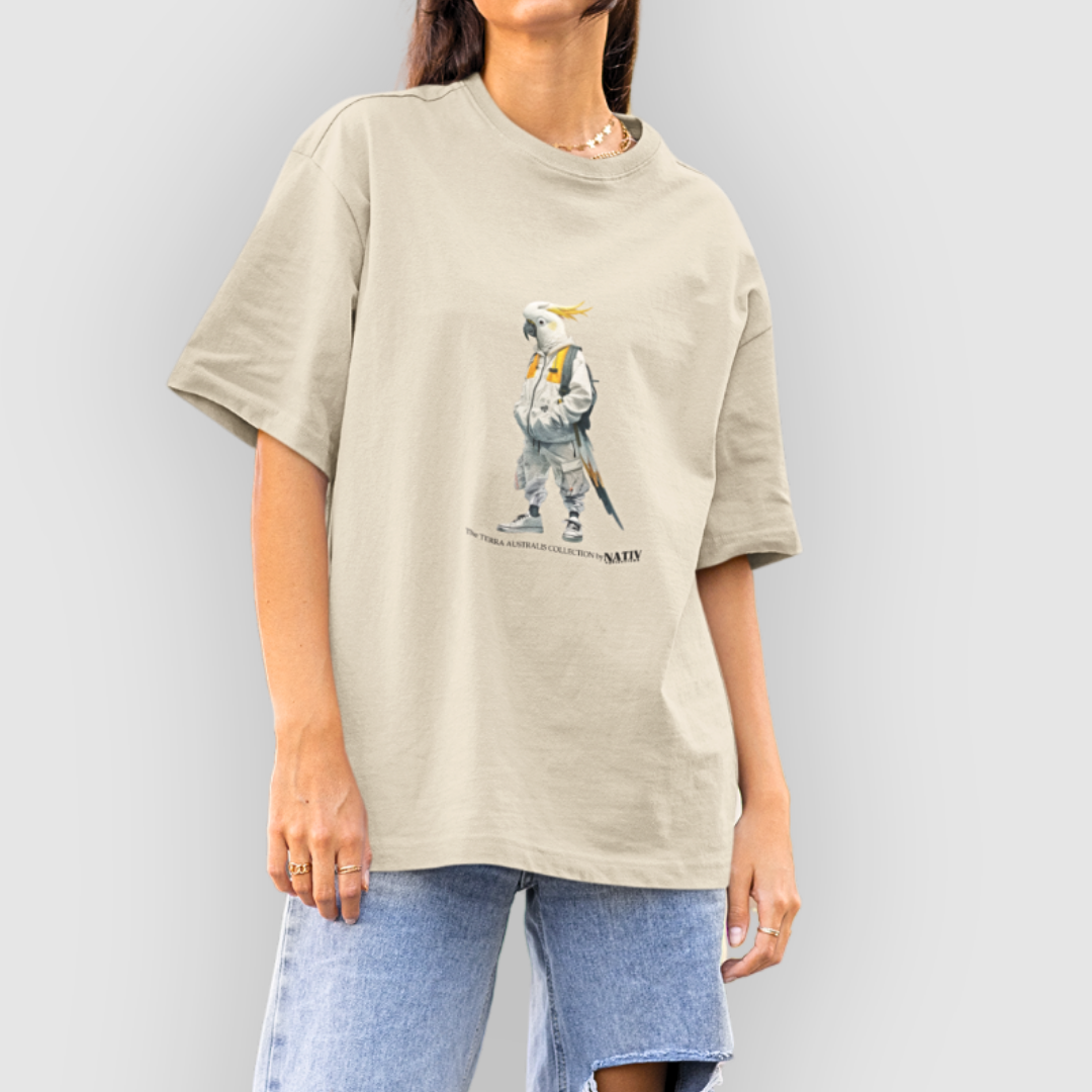 COCKATOO ICON TEE Light