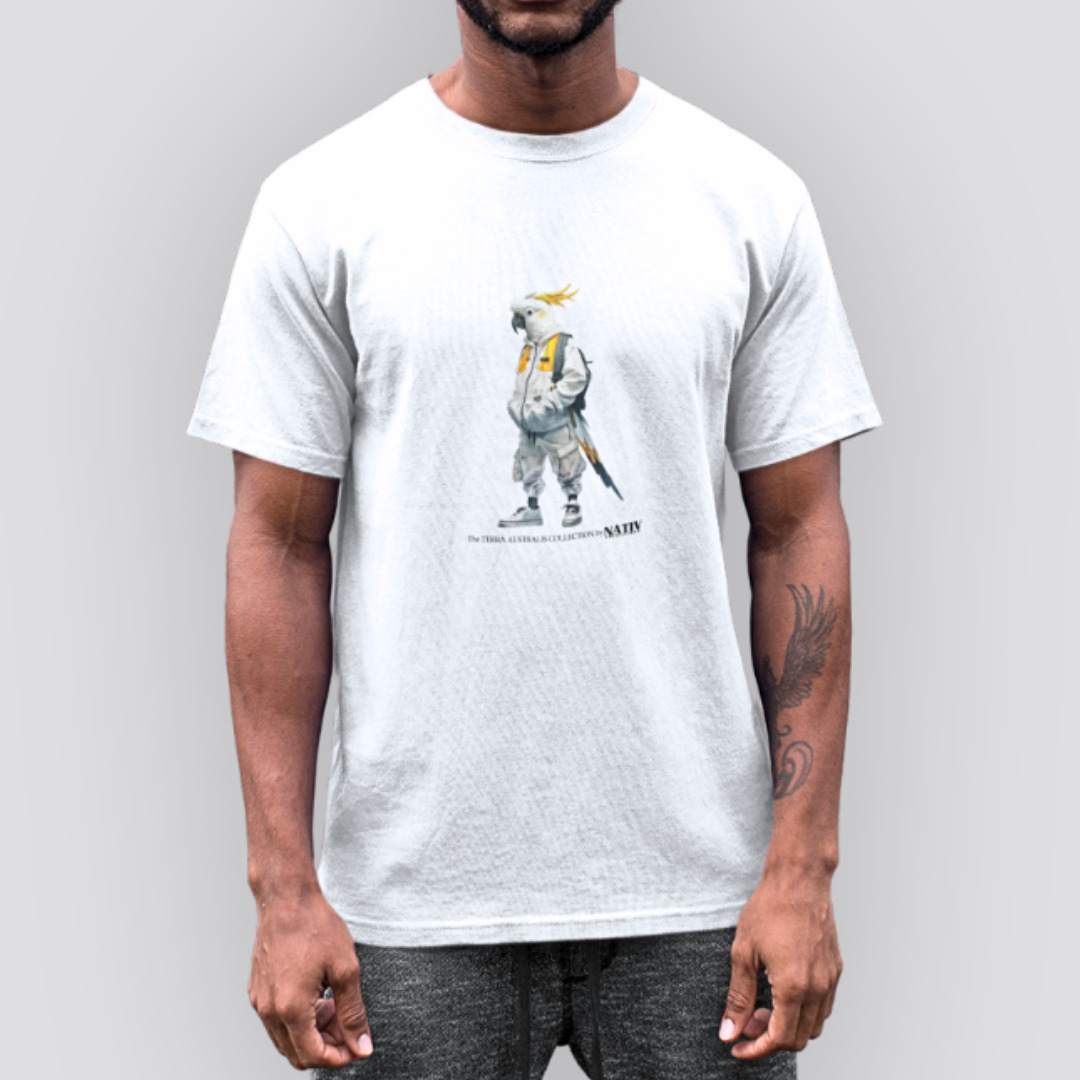 COCKATOO ICON TEE Light