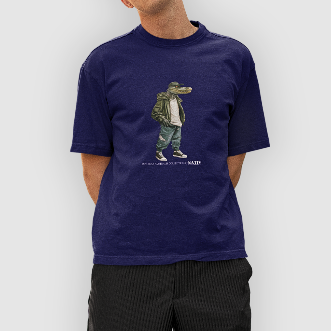 CROCODILE ICON TEE Dark