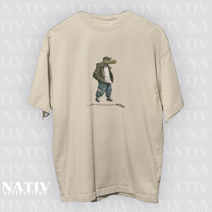 CROCODILE ICON TEE Light
