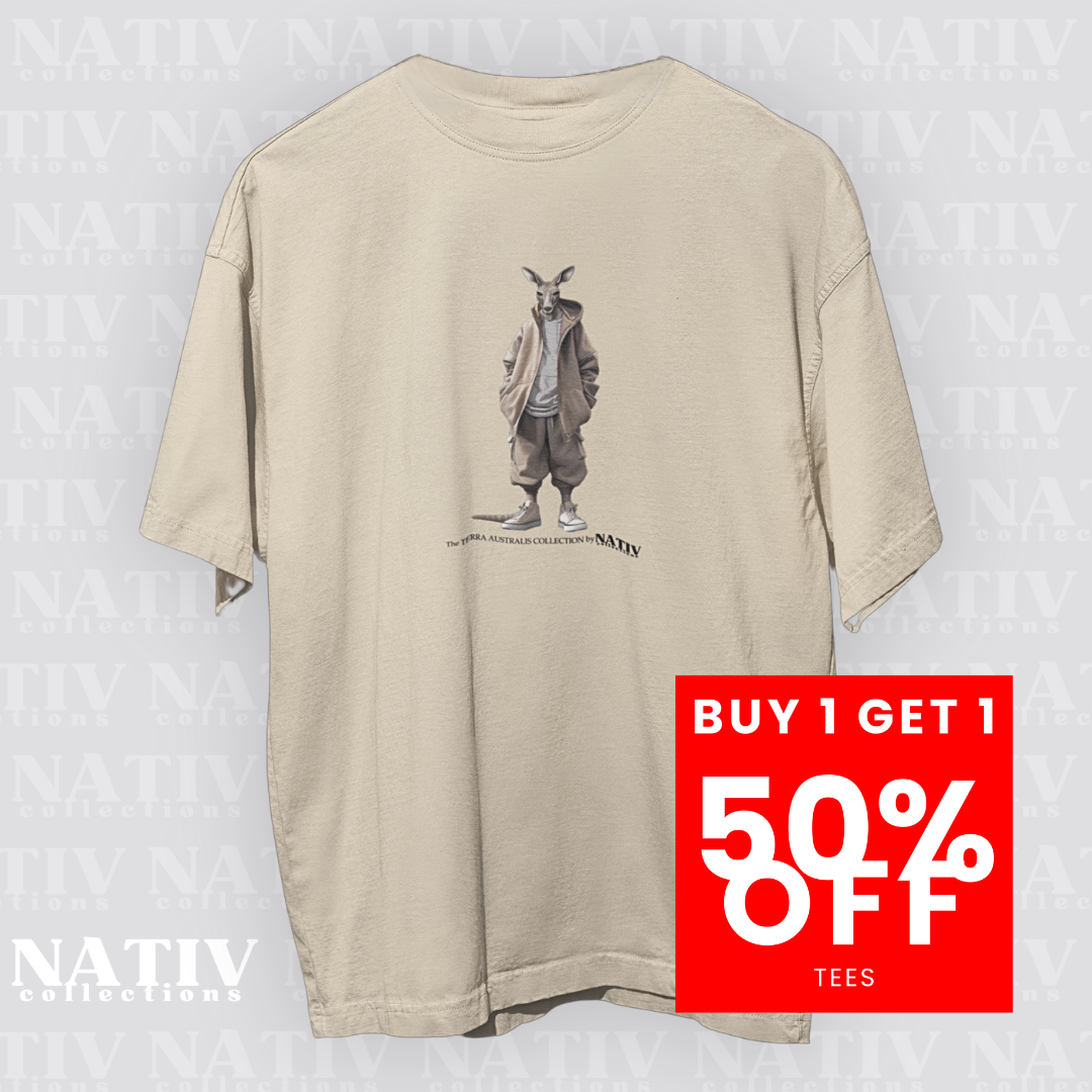 KANGAROO ICON TEE Light