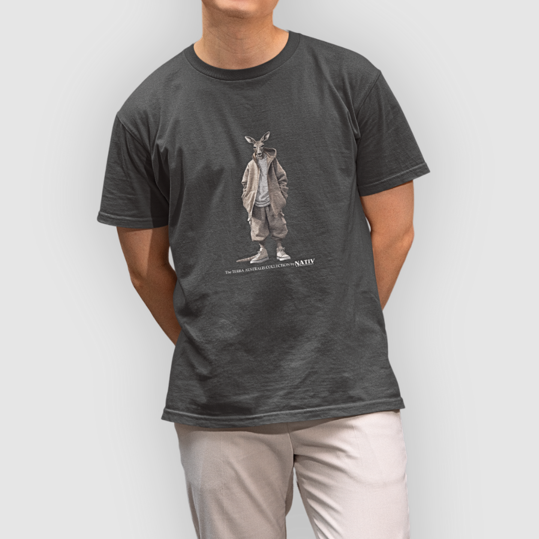 KANGAROO ICON TEE Dark